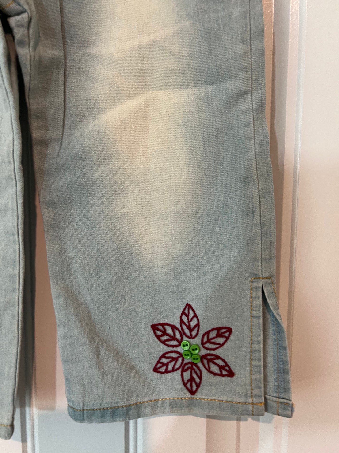 (Up) Cycled Infant Girl Long Pants