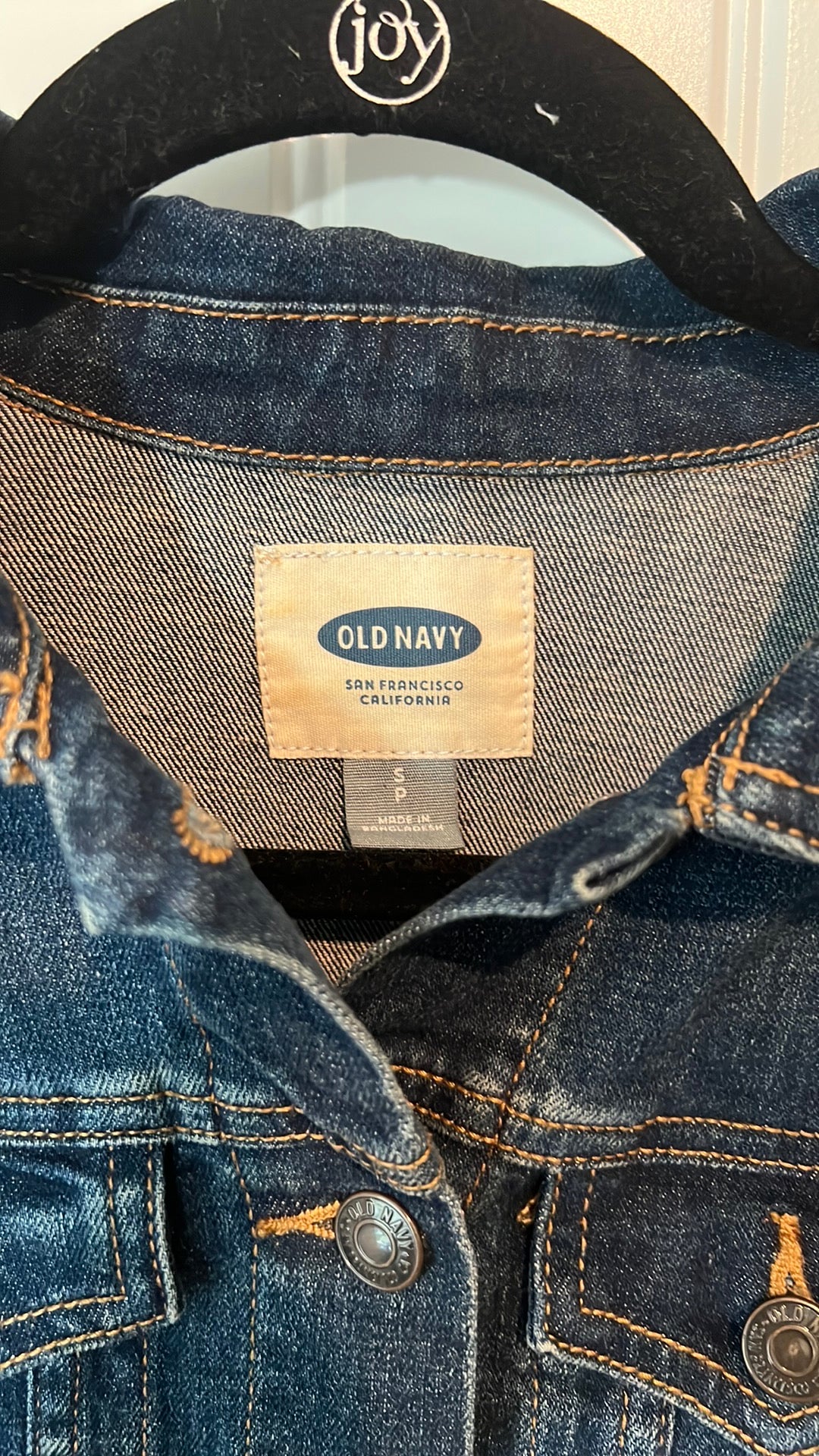 (Up) Cycled "These Colors Don't Run" Denim Jacket