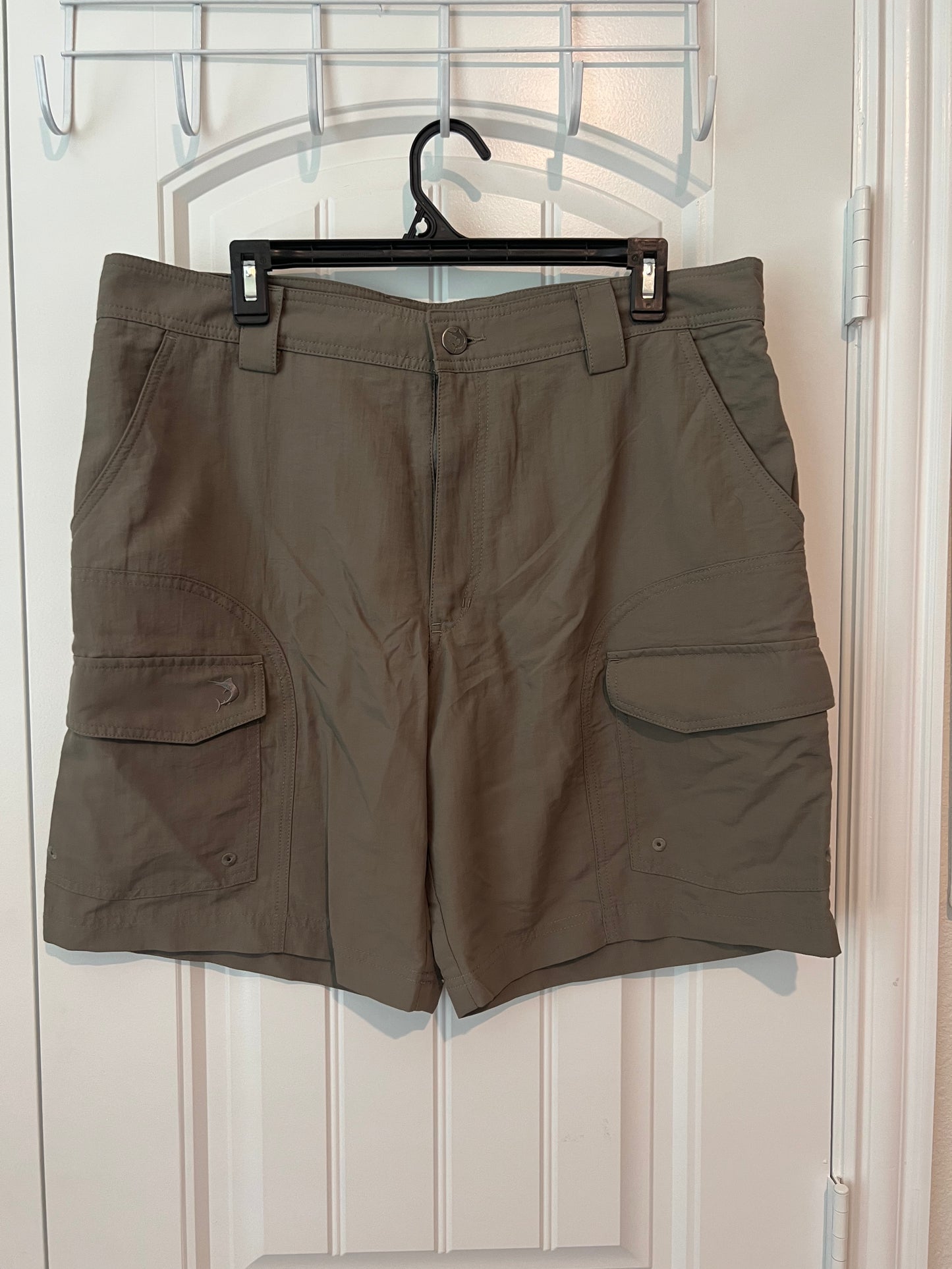 GUC Men's Olive Green "Reel Legend" Shorts