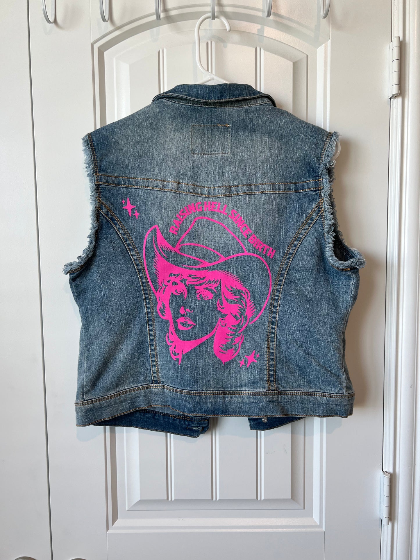 (Up) Cycled American Rag Denim Vest