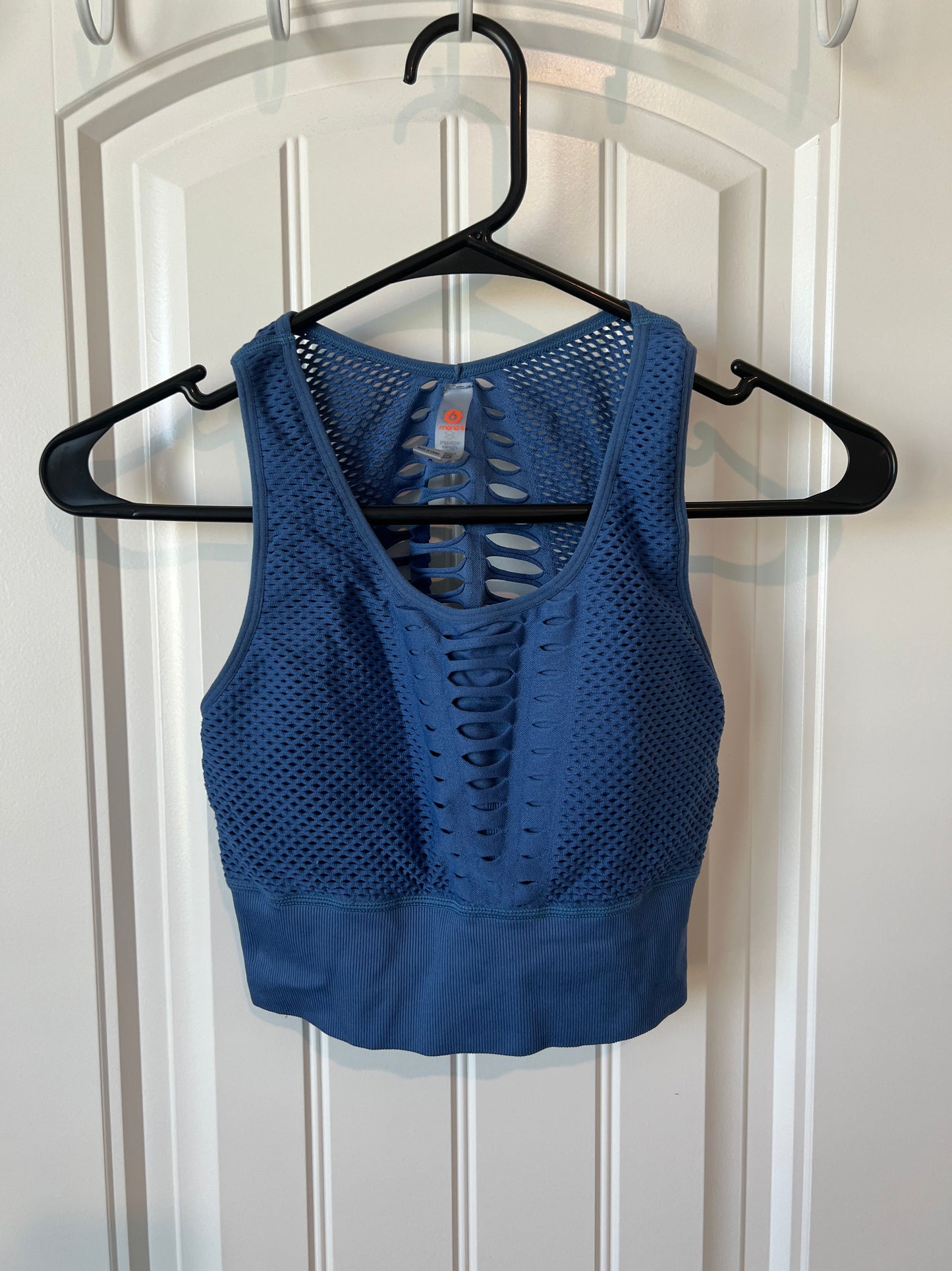 Mono B Blue Sports Bra