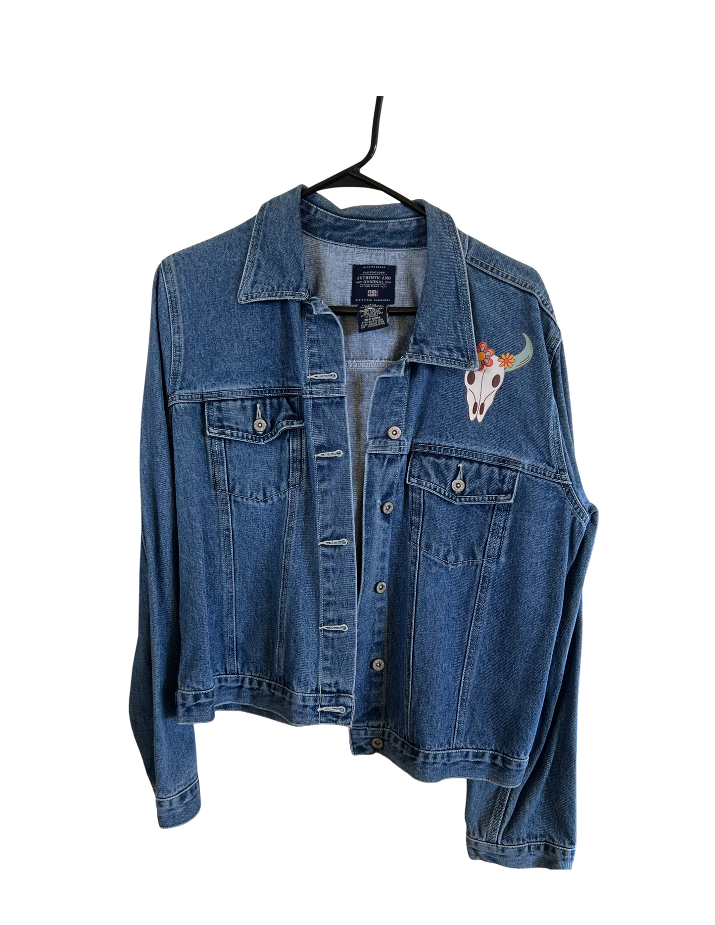 (Up)Cycled Faded Glory Authentic & Original Denim Jacket