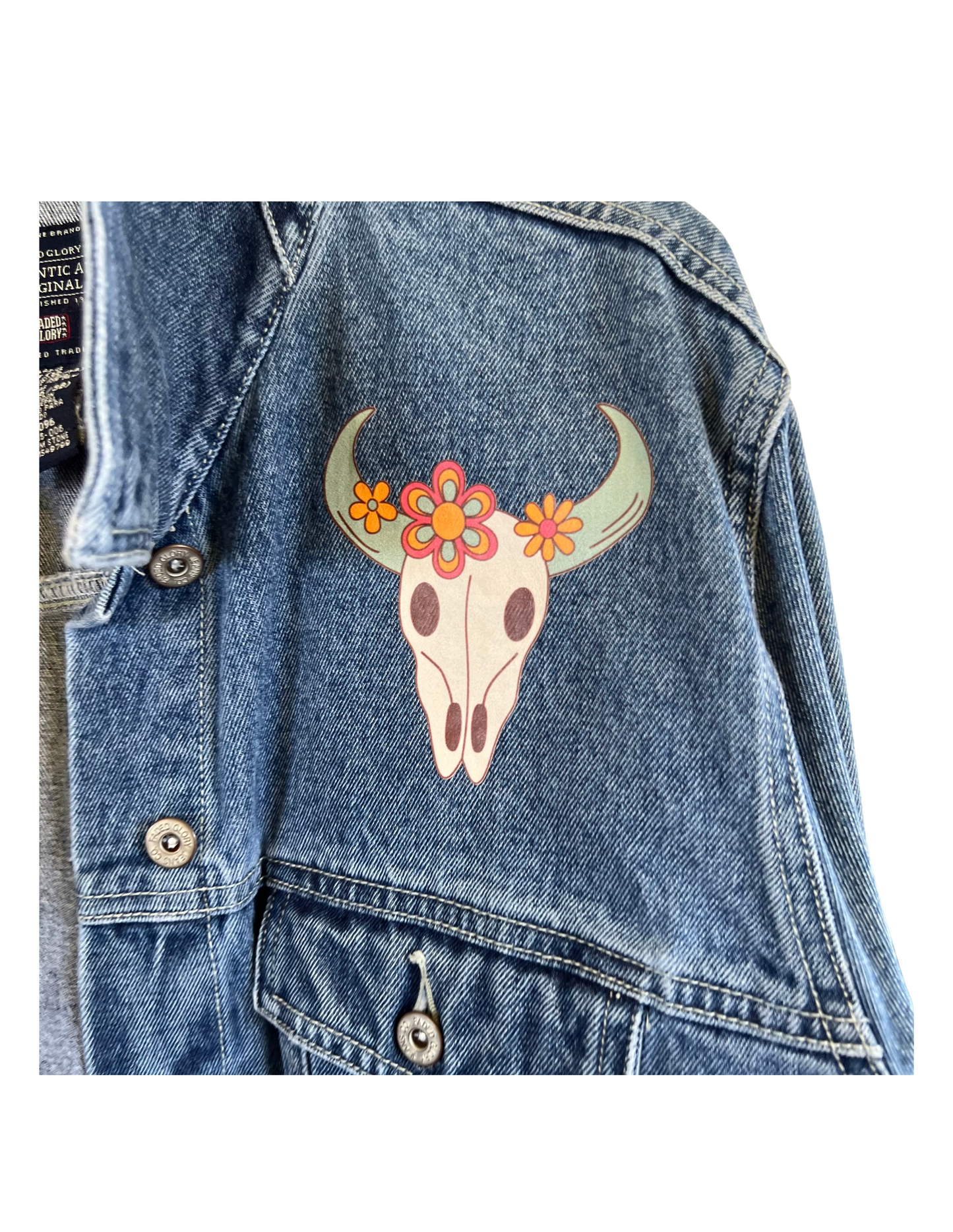 (Up)Cycled Faded Glory Authentic & Original Denim Jacket