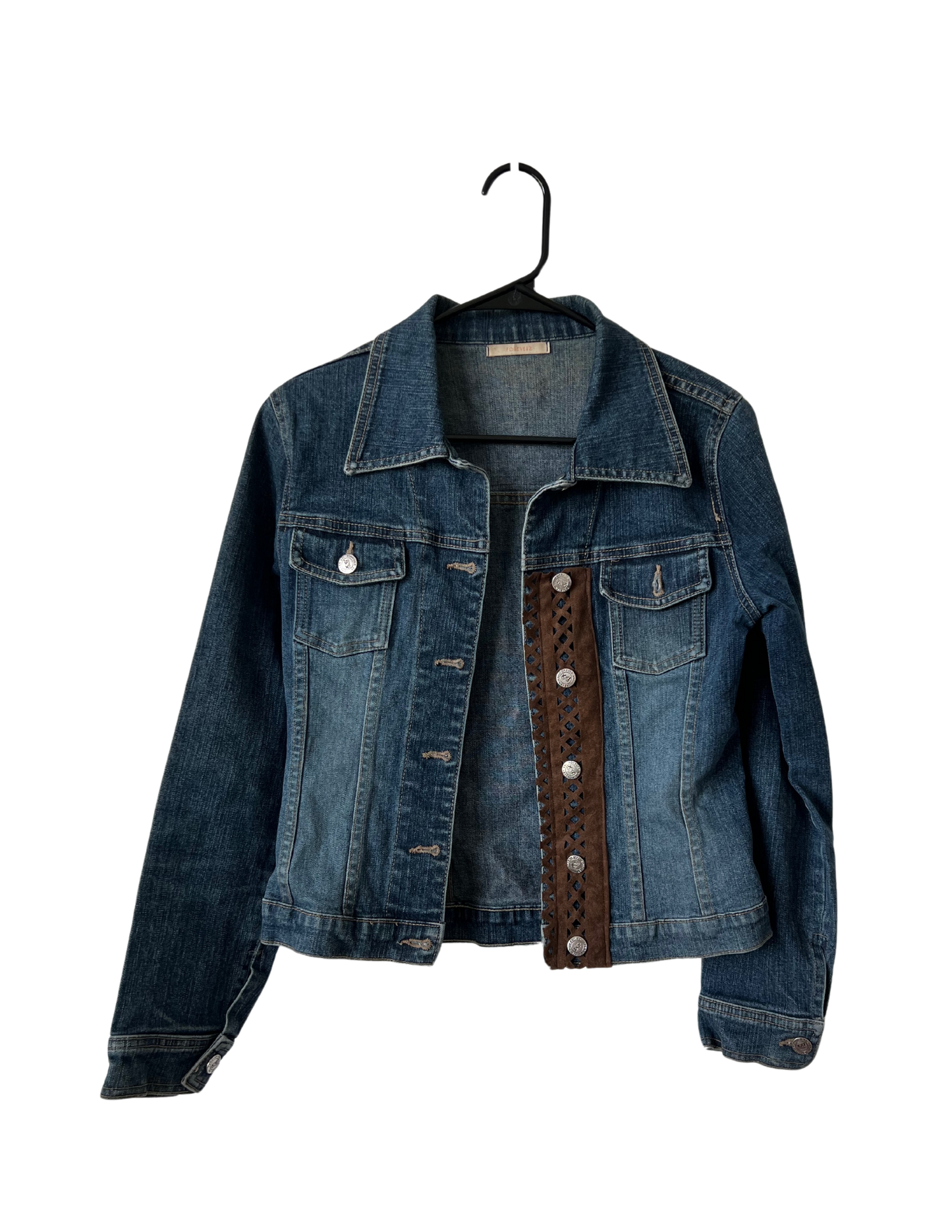 (Up)Cycled Denim Long Sleeve Jacket