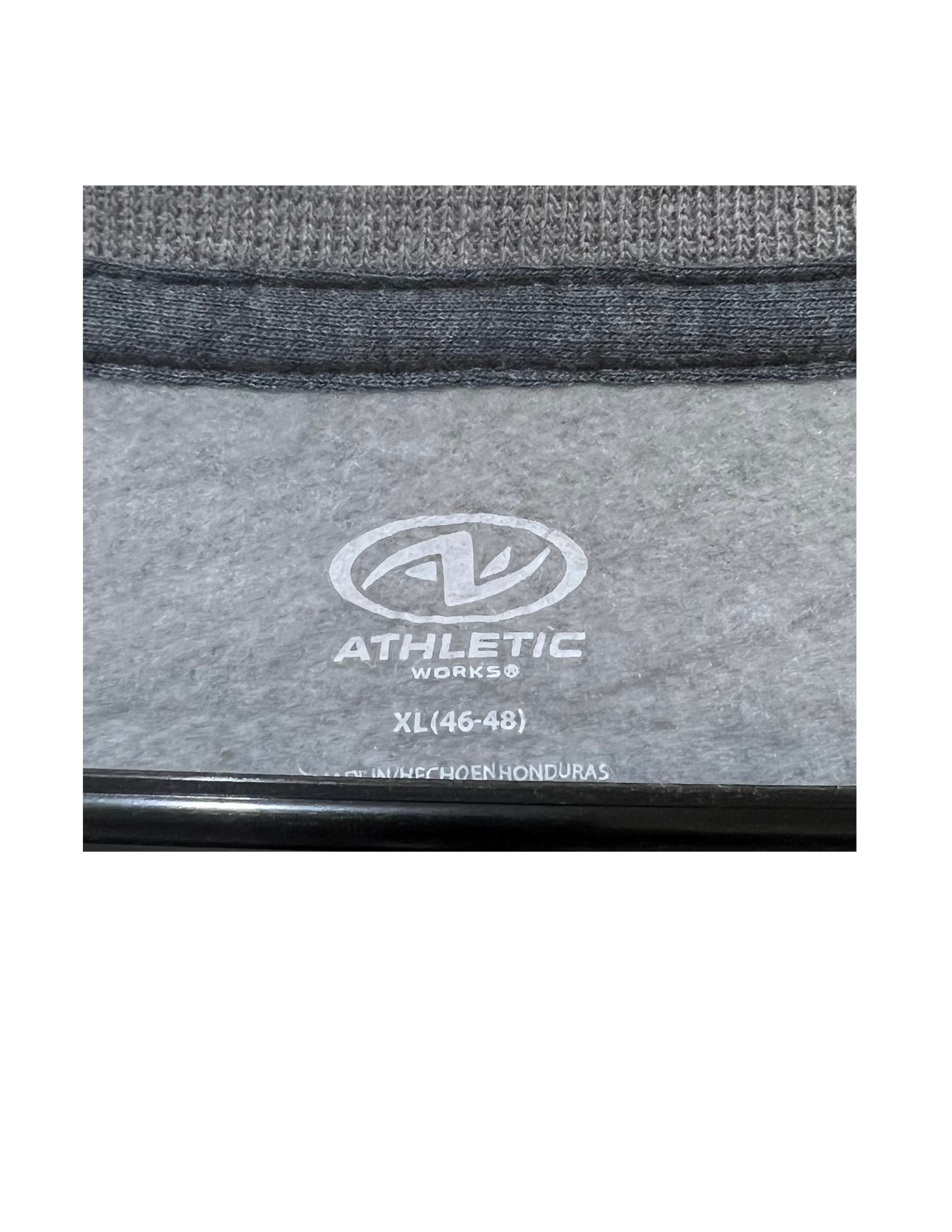 (Up)Cycled Grey Long Sleeve Athletic Works Sweatshirt