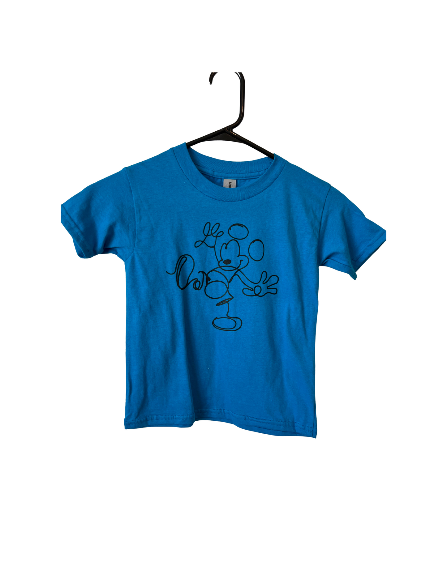 Outline Mickey Mouse Shirt