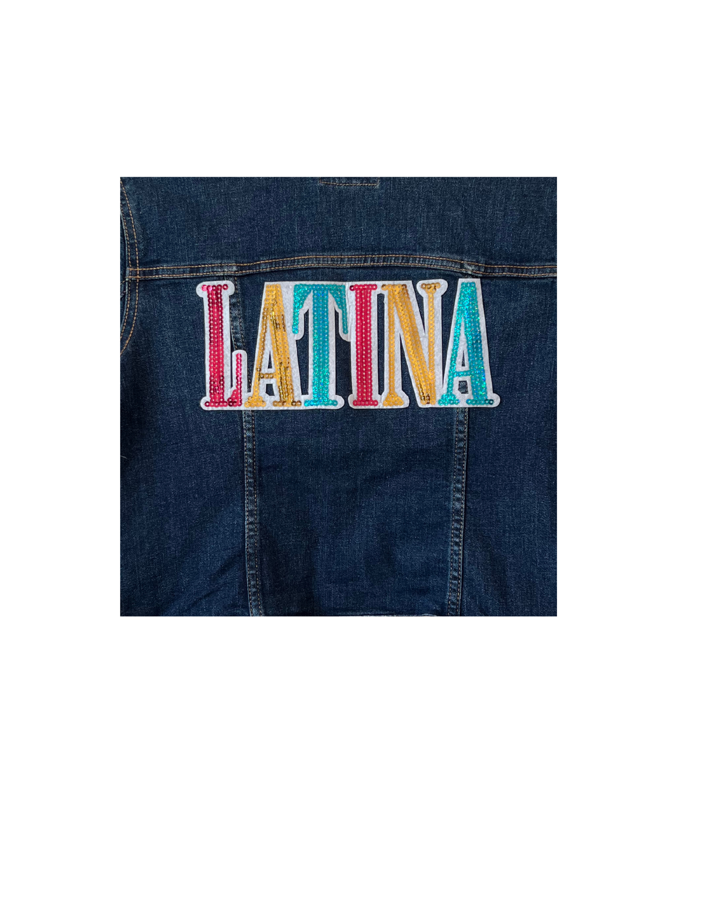 (Up) Cycled "Latina" Denim Jacket