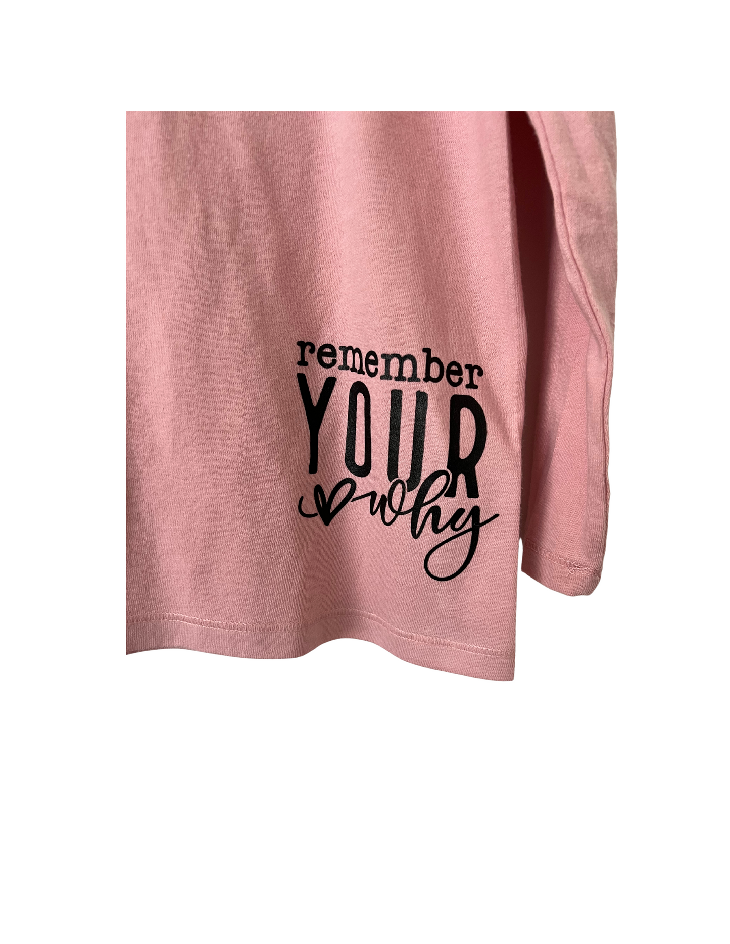 (Up)Cycled Long Sleeve Shirt - Remember Your Why