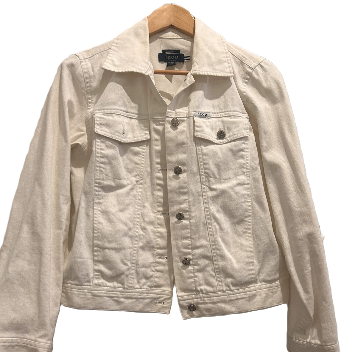 (Up)cycled Cool it Cowboy White Denim Jacket