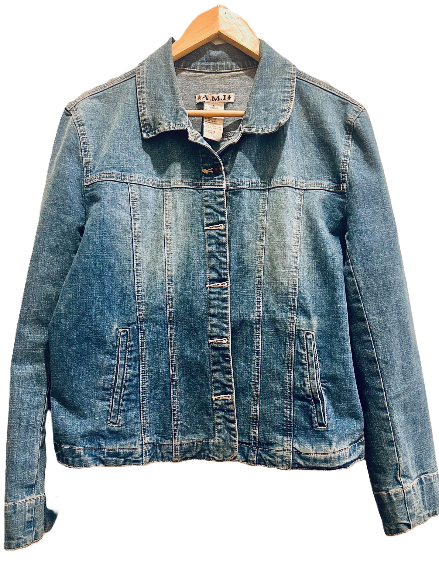 (Up)cycled Boot Denim Jacket