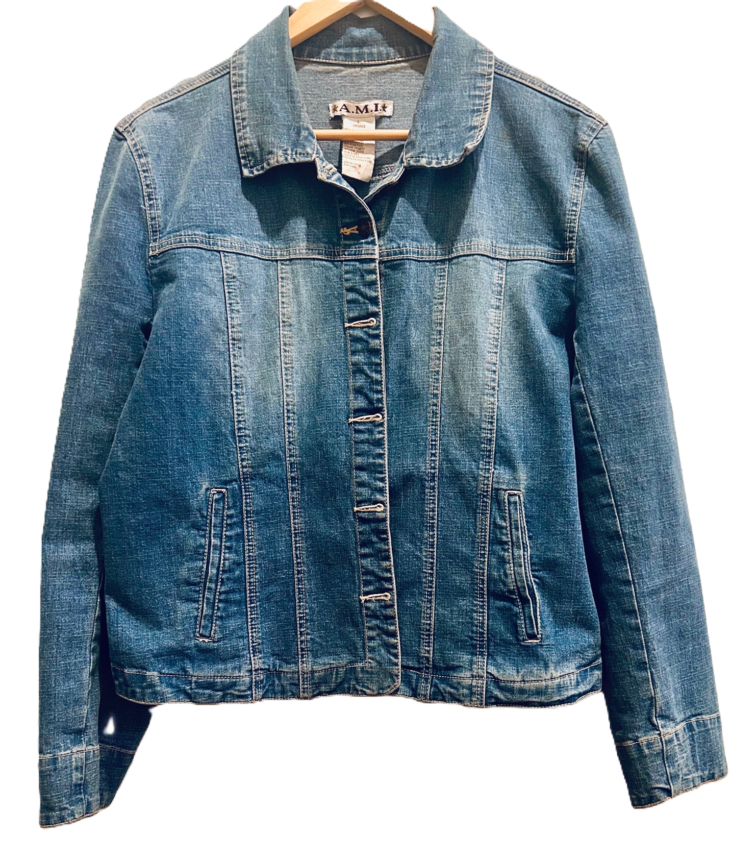 (Up)cycled Boot Denim Jacket