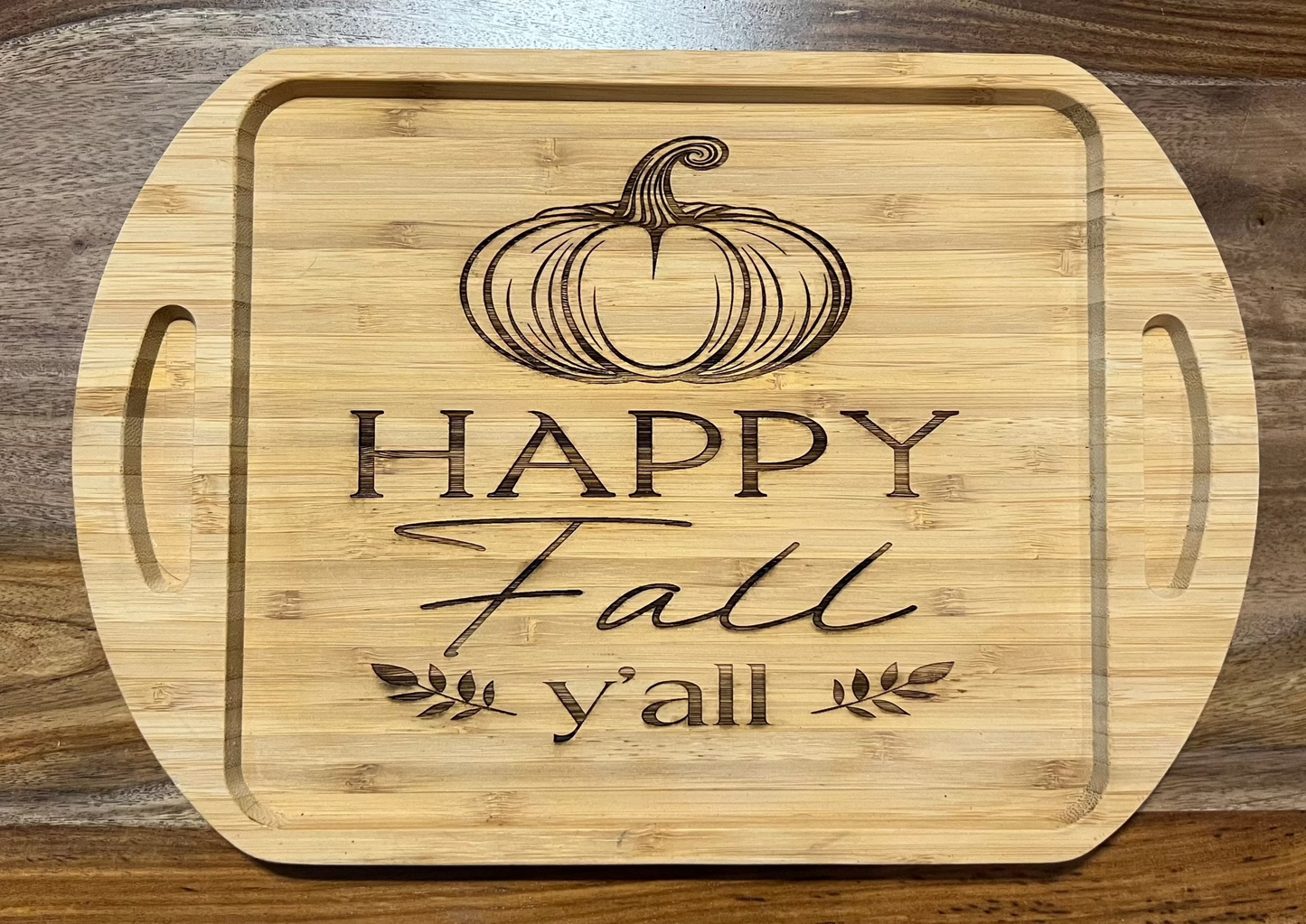 (Up)Cycled Home Decor "Happy Fall y'all"