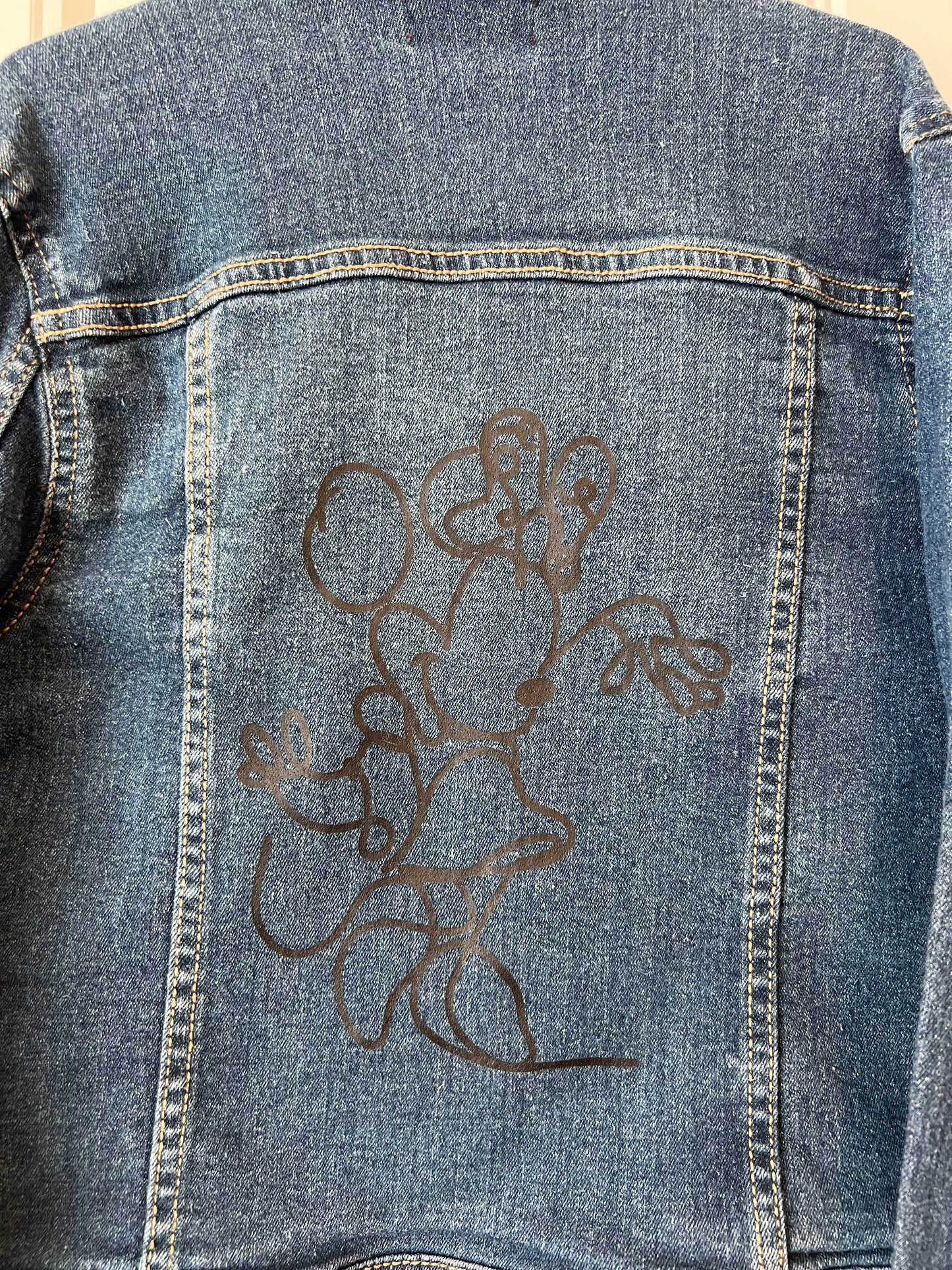 (Up)Cycled "Minnie" Denim Jacket