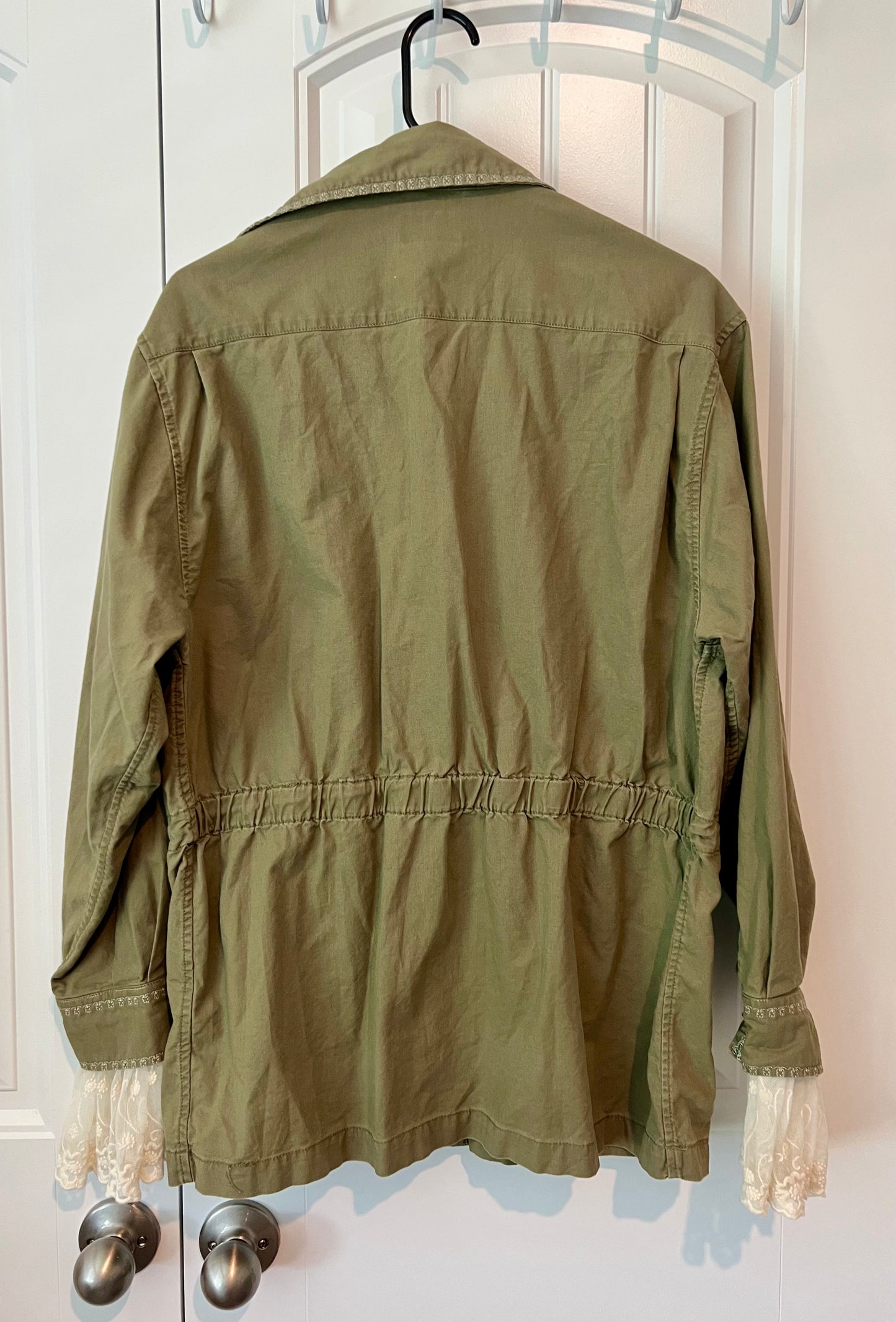 (Up) Cycled Army Green Womens Jacket