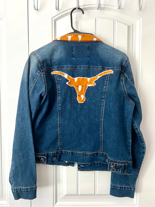 (Up) Cycled Longhorn Denim Jacket