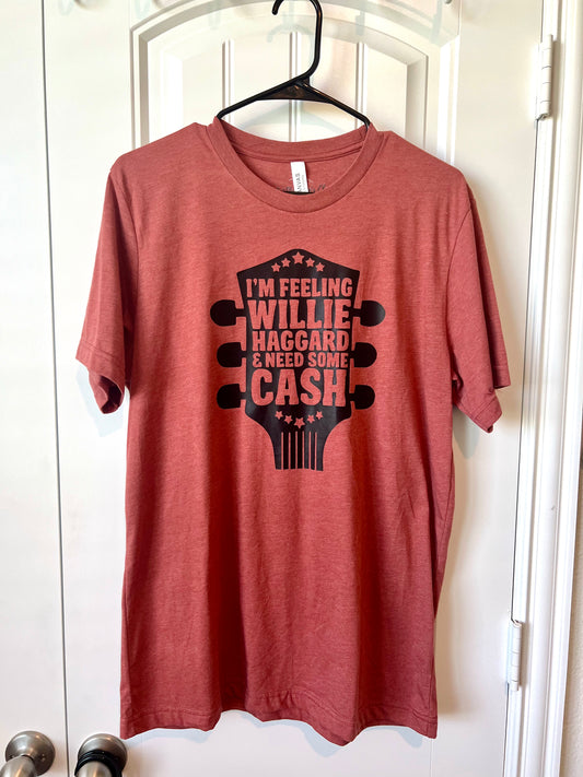 NEW "Im feeling Willie" T-shirt