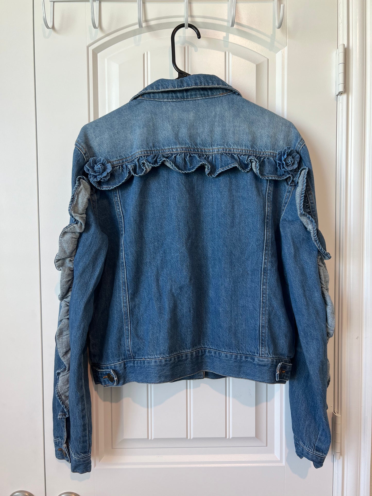(Up) Cycled Denim Pearl Jacket