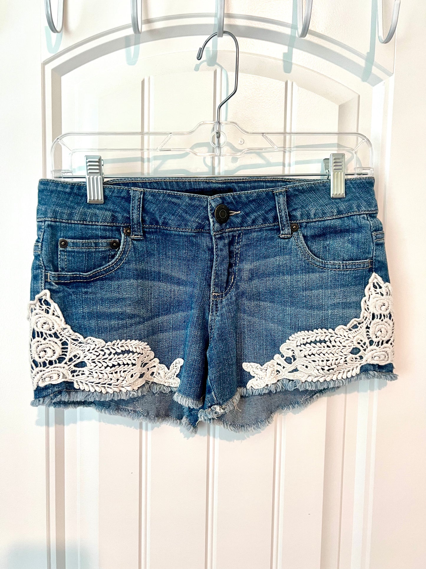 (Up) Cycled Denim Short Shorts
