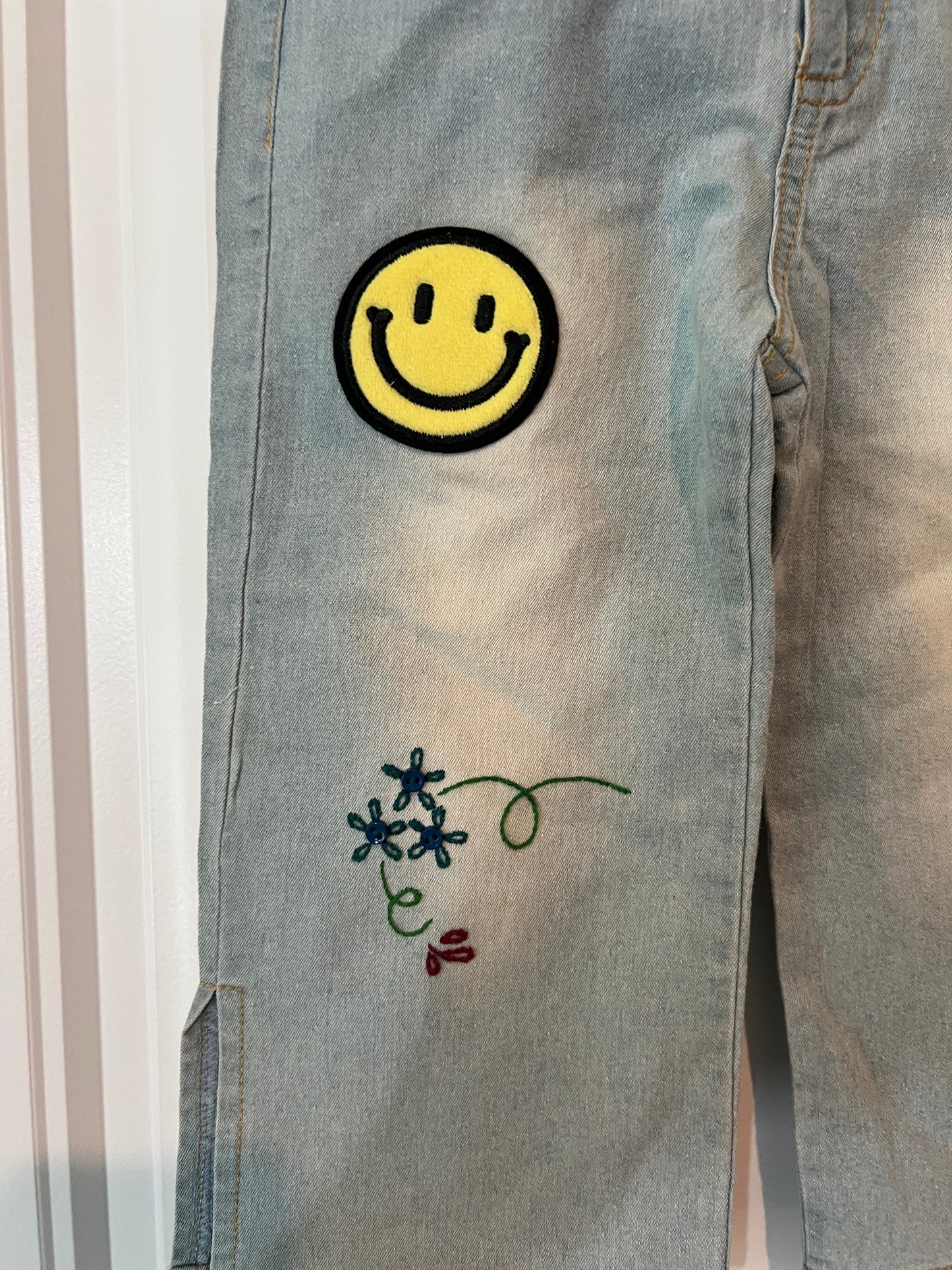(Up) Cycled Infant Girl Long Pants