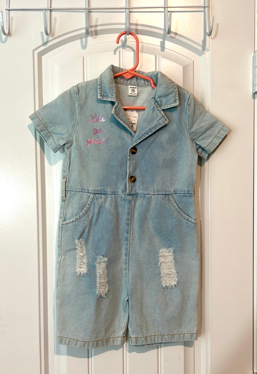 (Up) Cycle Pink Cowboy Hat Coveralls