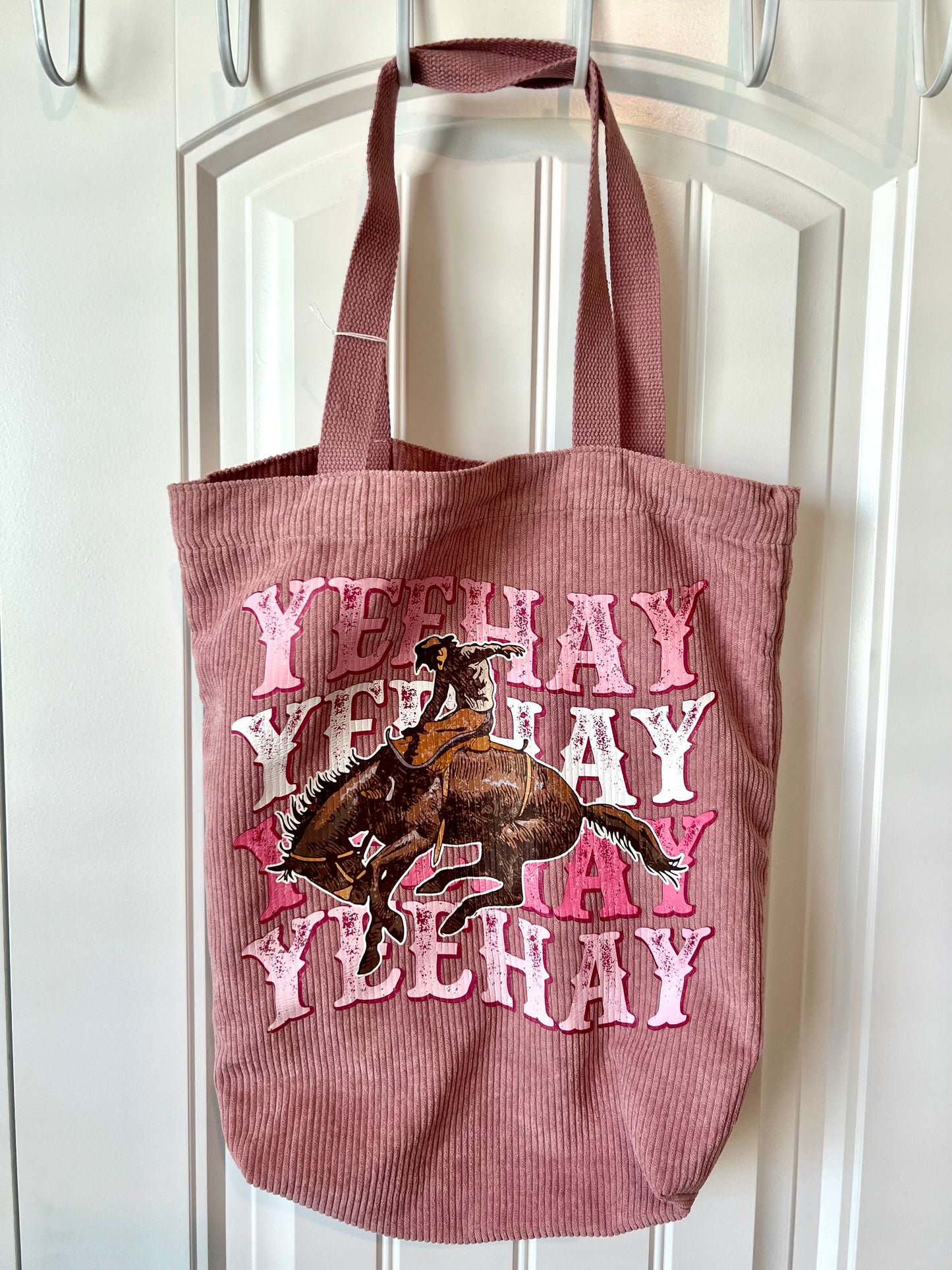 (Up) Cycled Pink Tote Bag