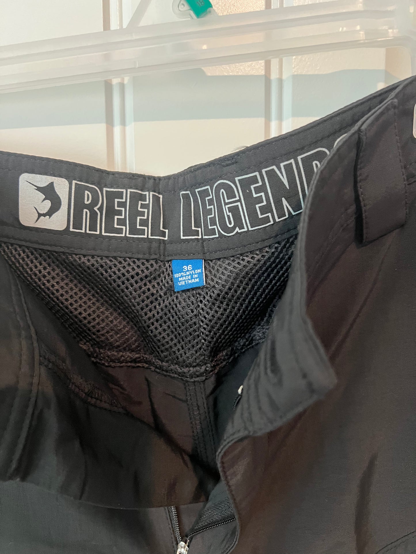 GUC Men's Black "Reel Legend" Shorts