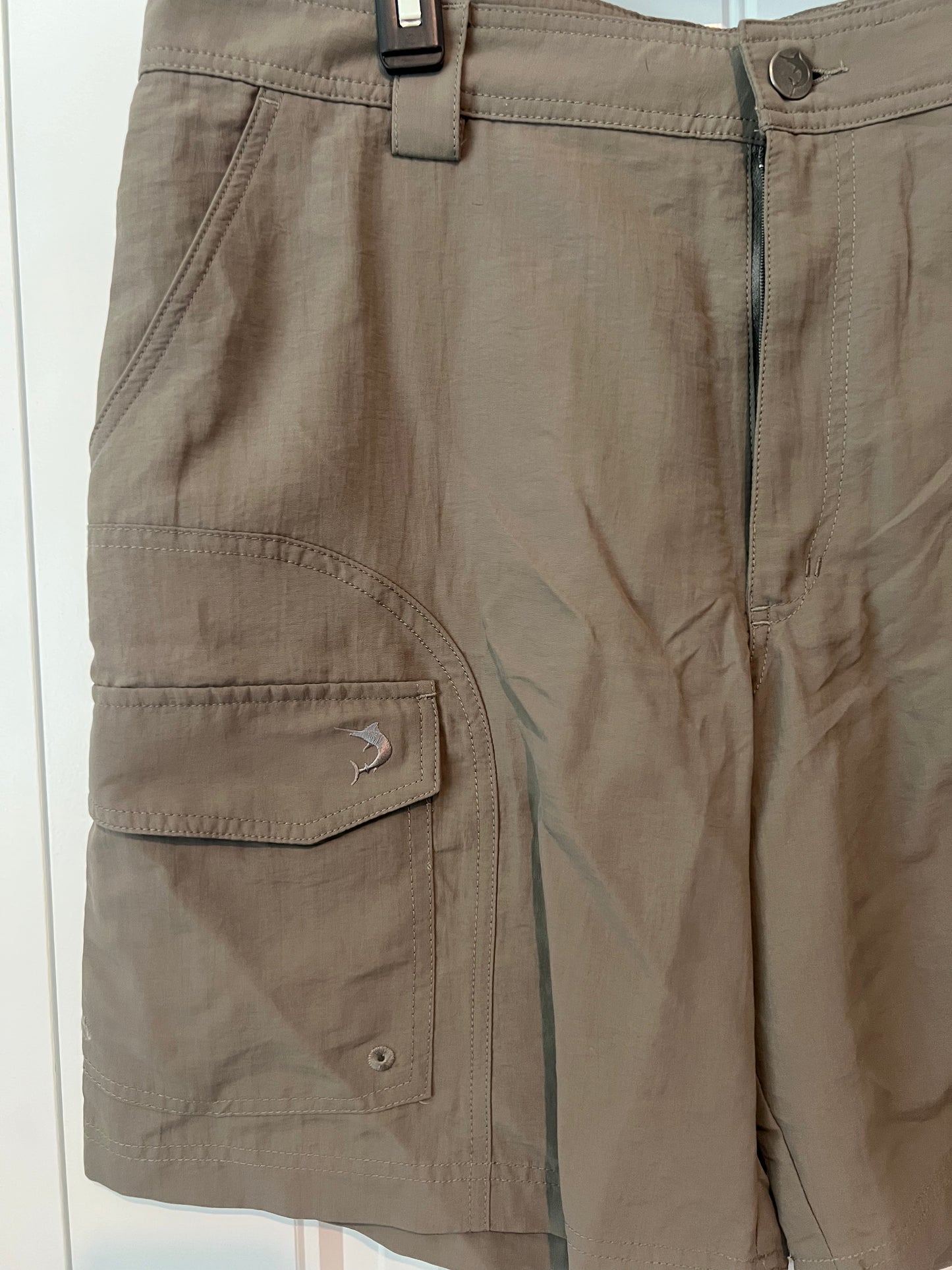 GUC Men's Olive Green "Reel Legend" Shorts