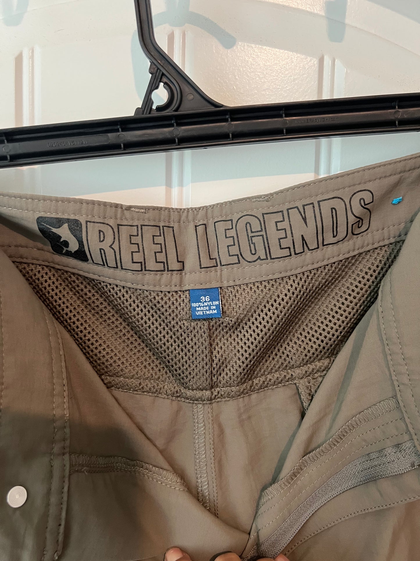GUC Men's Olive Green "Reel Legend" Shorts