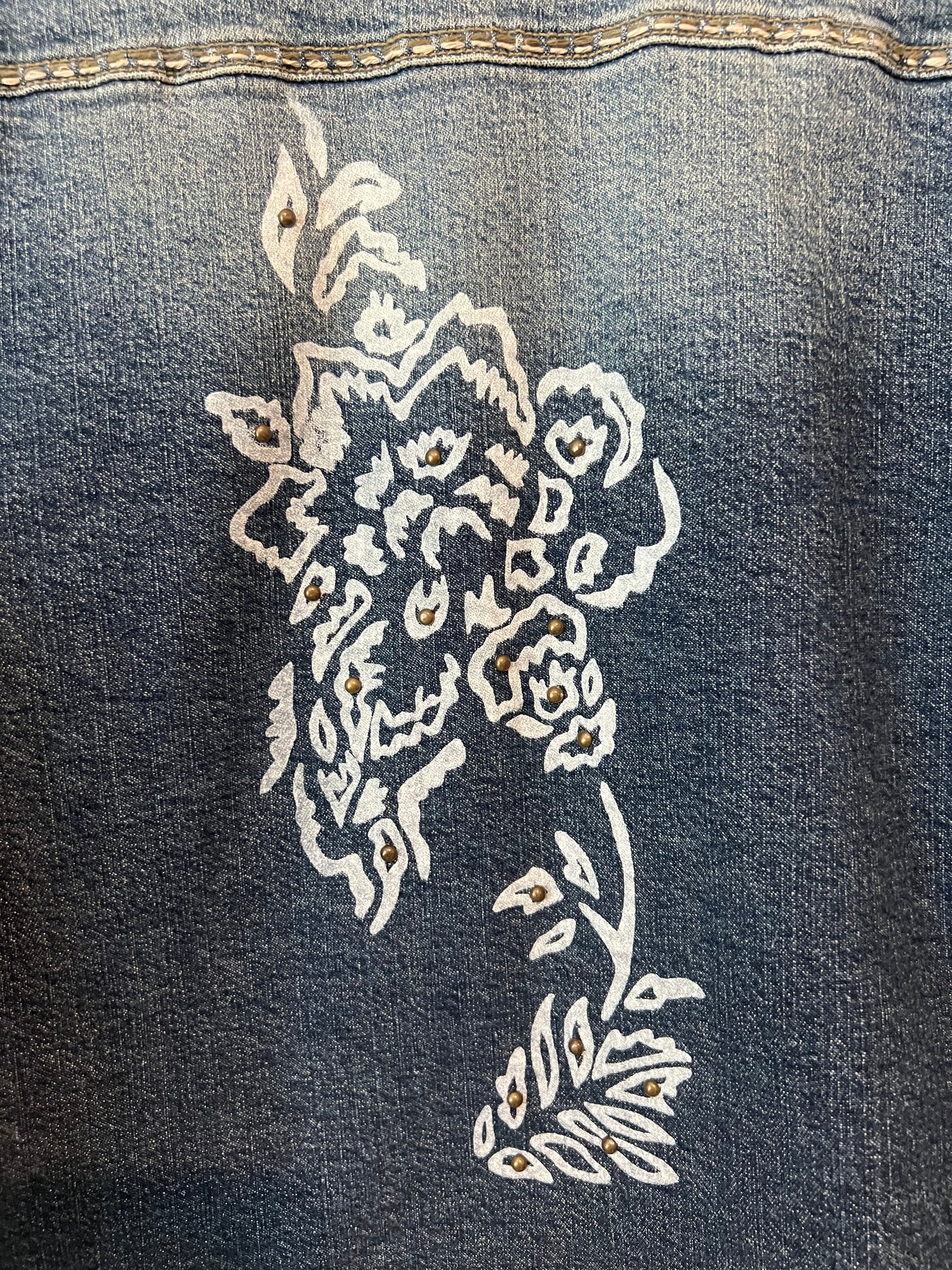 (Up) Cycled Dark Blue Denim Jacket