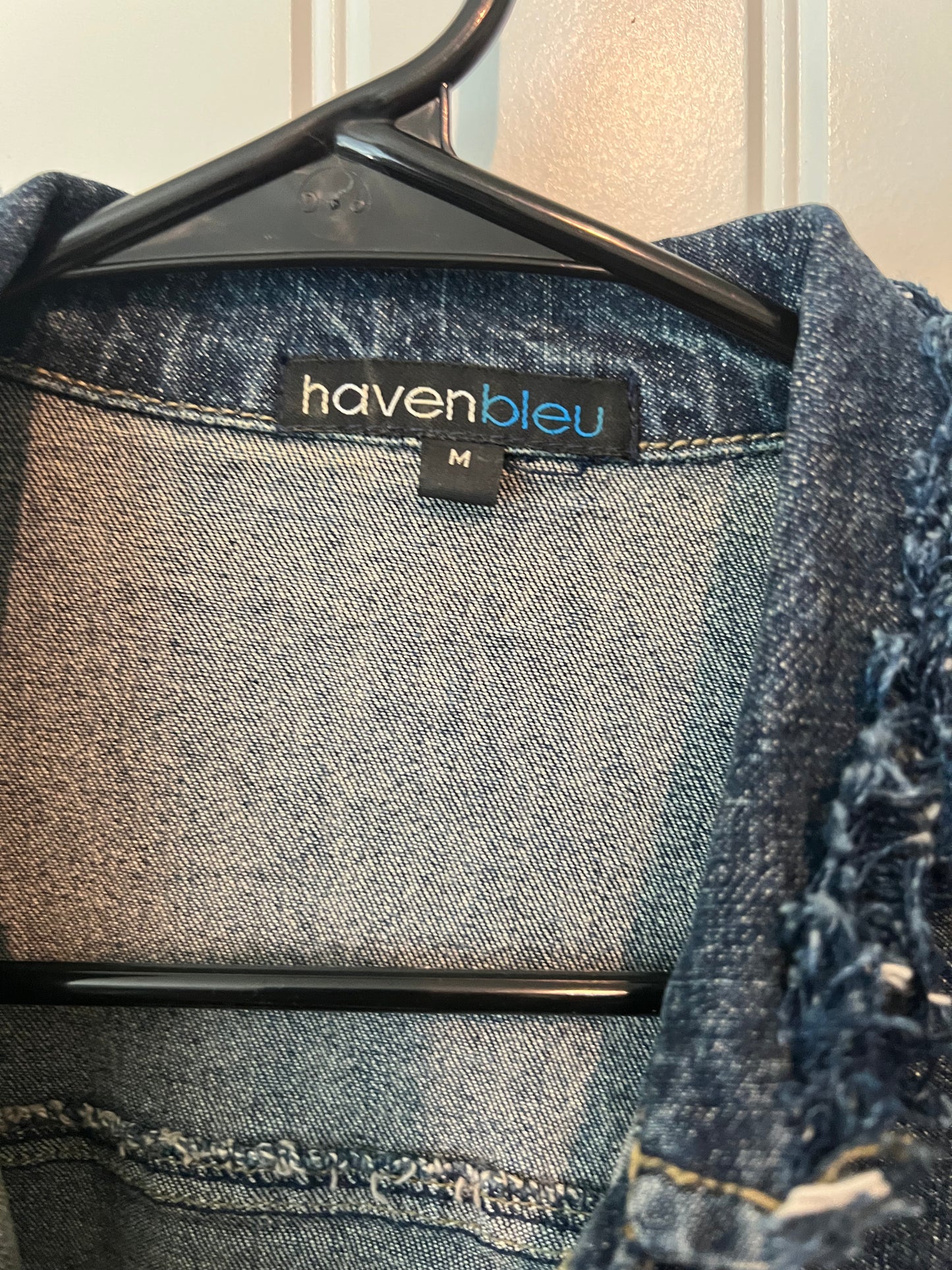 (Up) Cycled Dark Blue Denim Jacket