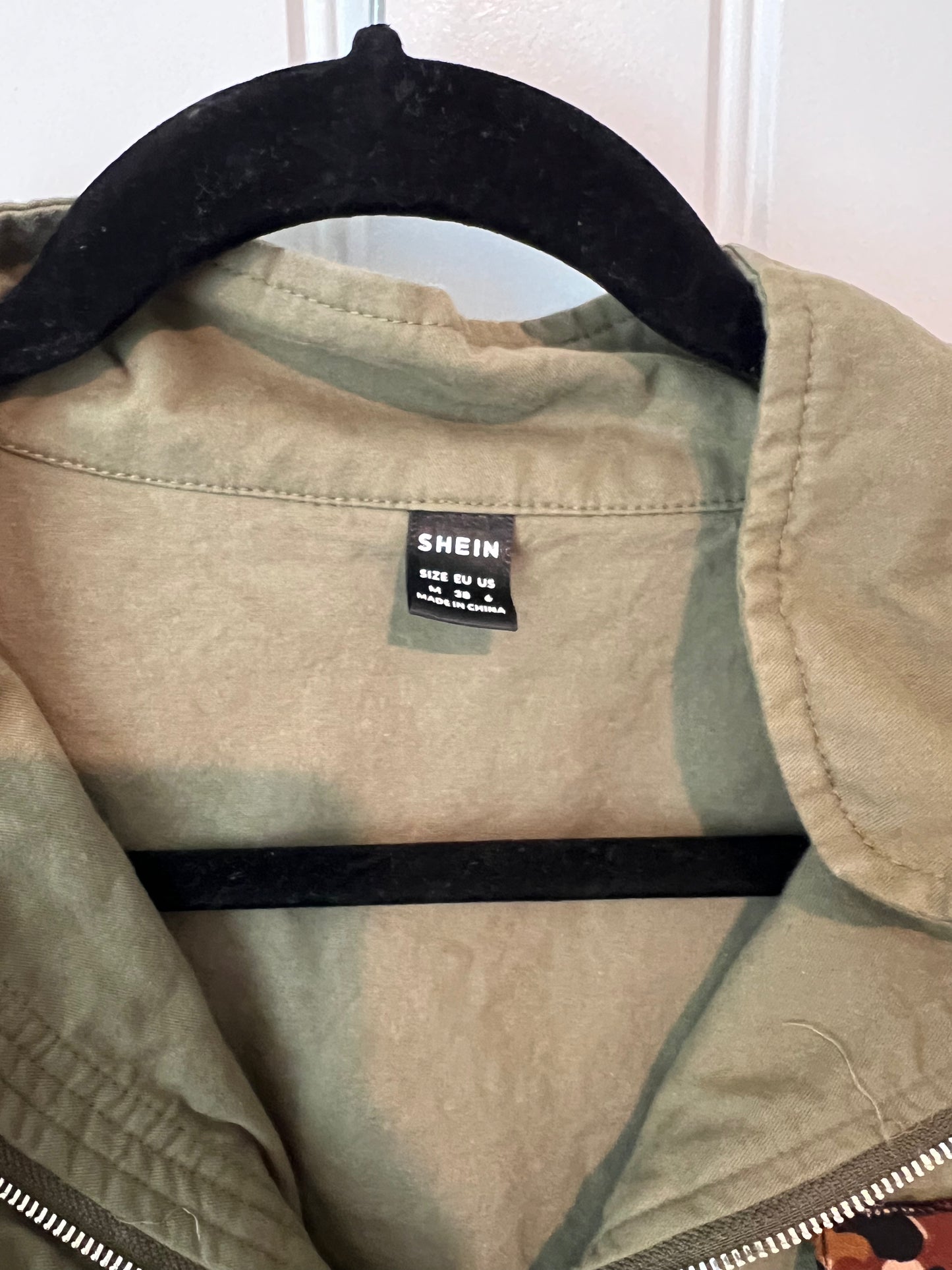 (Up) Cycled Army Green Utility Jacket
