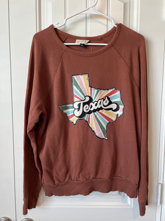 (Up) Cycled "Texas" Sweatshirt
