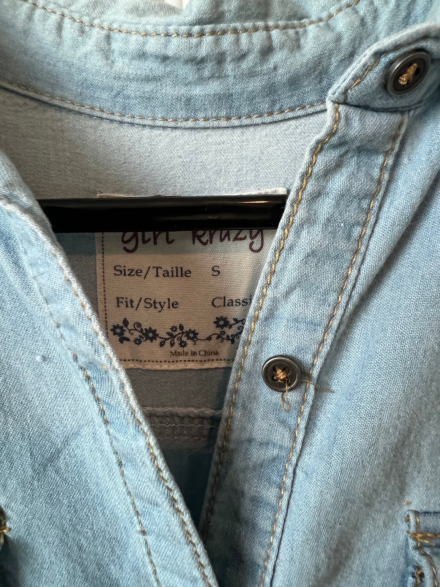 (Up) Cycled Light Denim Dress