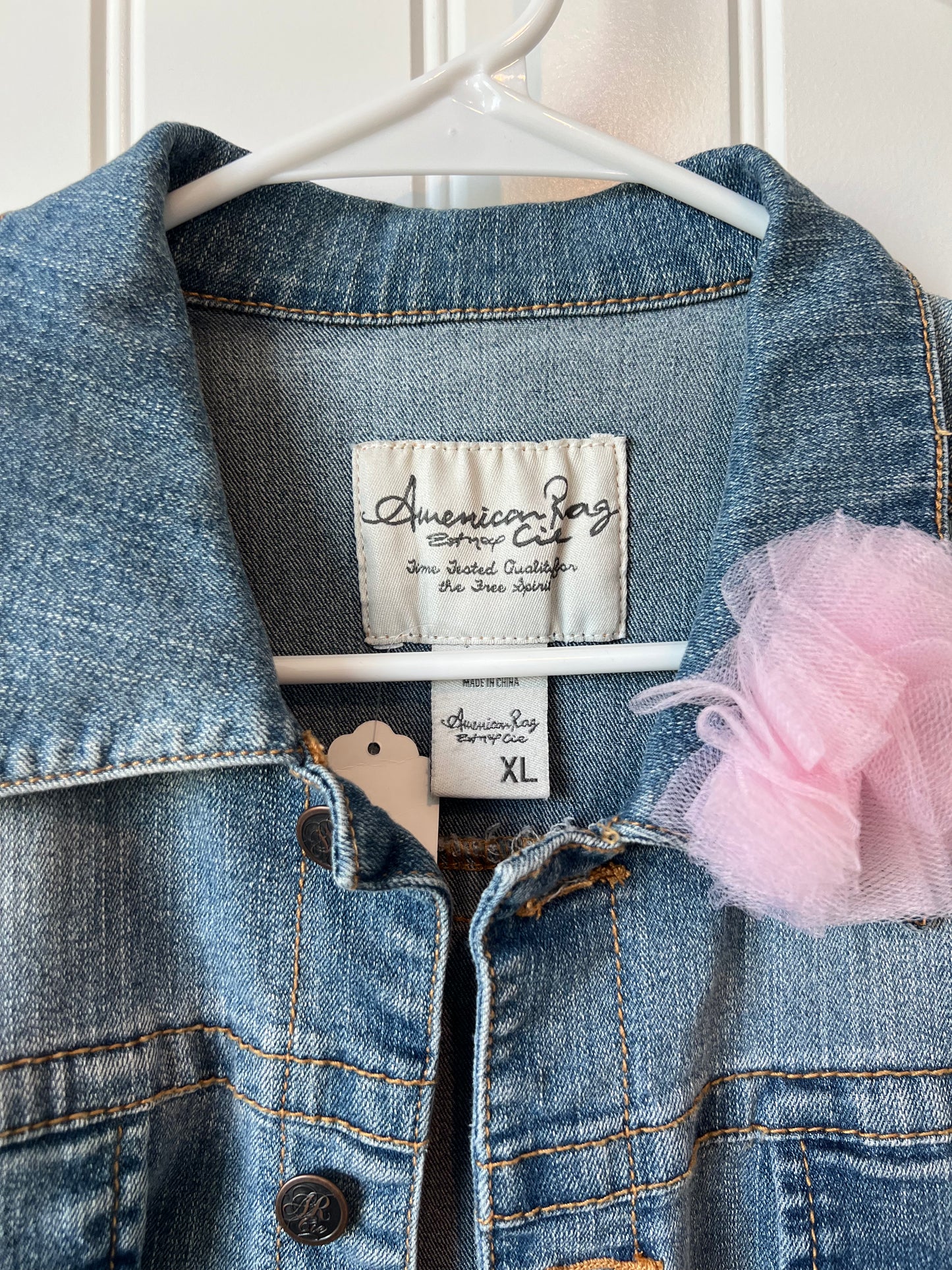 (Up) Cycled American Rag Denim Vest