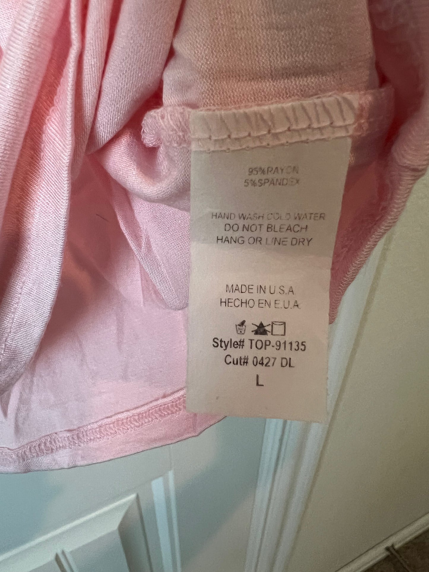 Magic Fit Sleeveless Pink Top