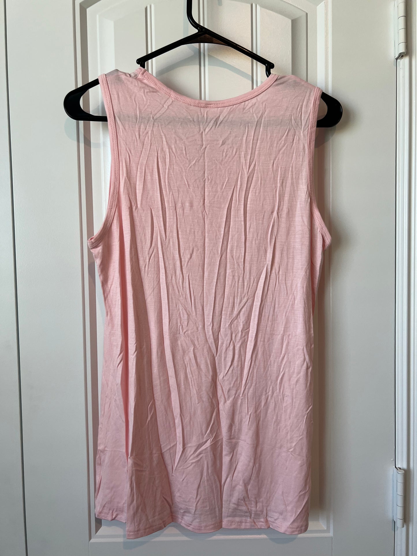 Magic Fit Sleeveless Pink Top