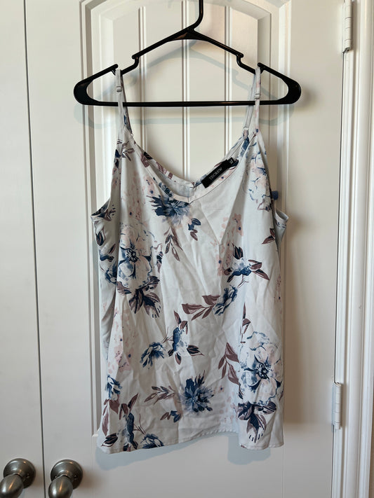 Tecrew Blue Flowers Camisole