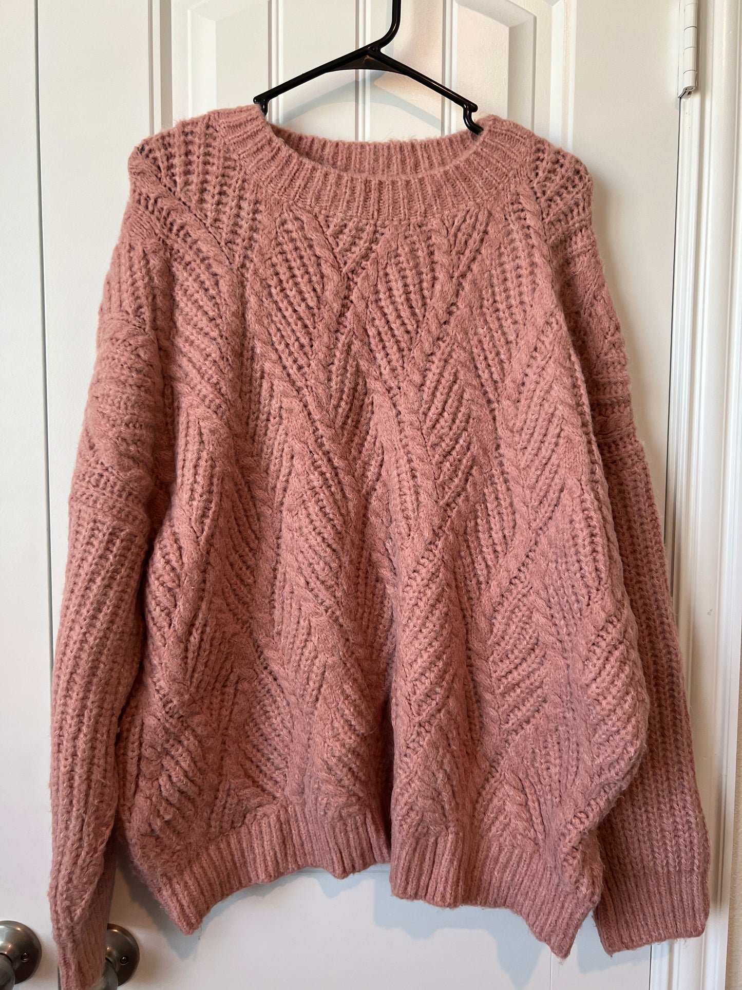 Net.153 Oversized Pink Sweater