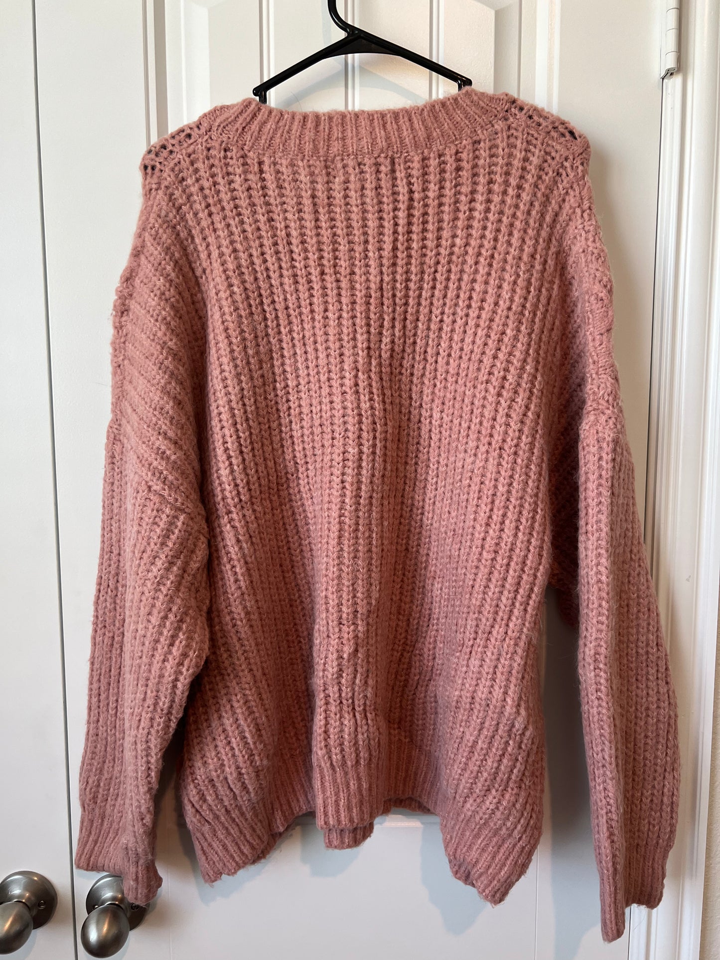 Net.153 Oversized Pink Sweater