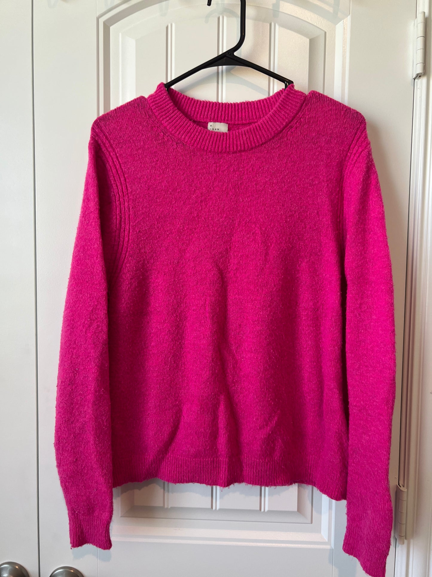 A New Day Bright Pink Women's Sweater