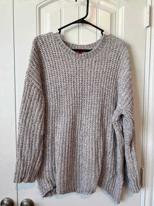Net.153 Oversized Gray Sweater