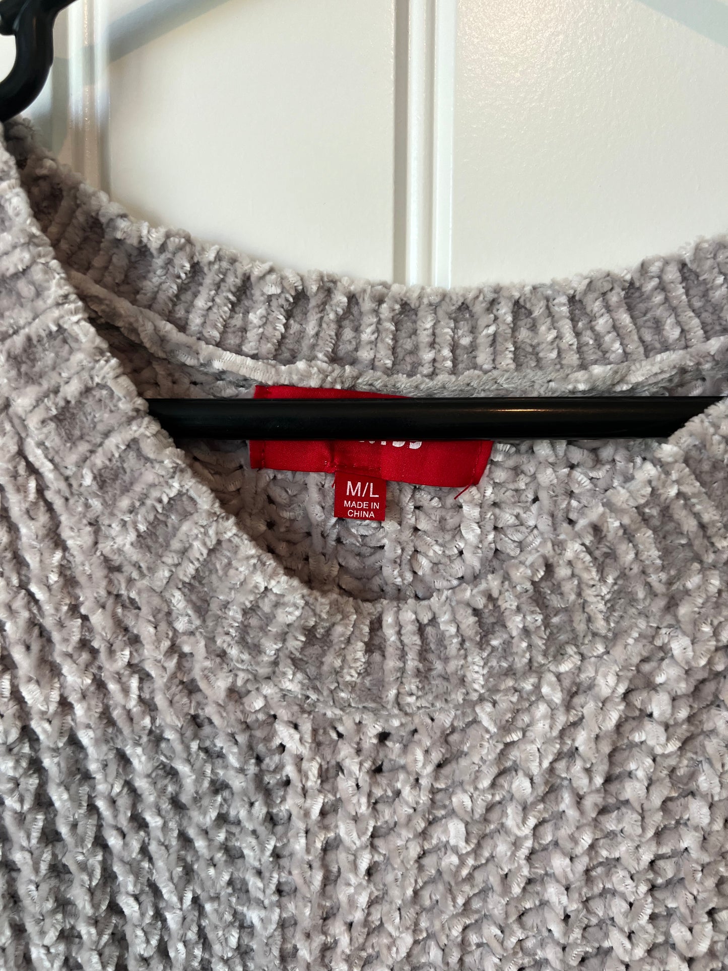 Net.153 Oversized Gray Sweater