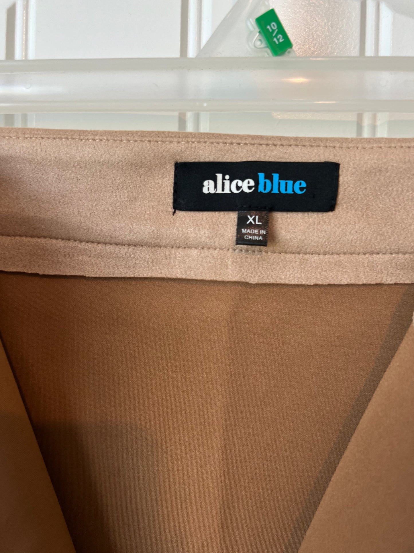 EUC Alice Blue Faux Suede Fringe Skirt