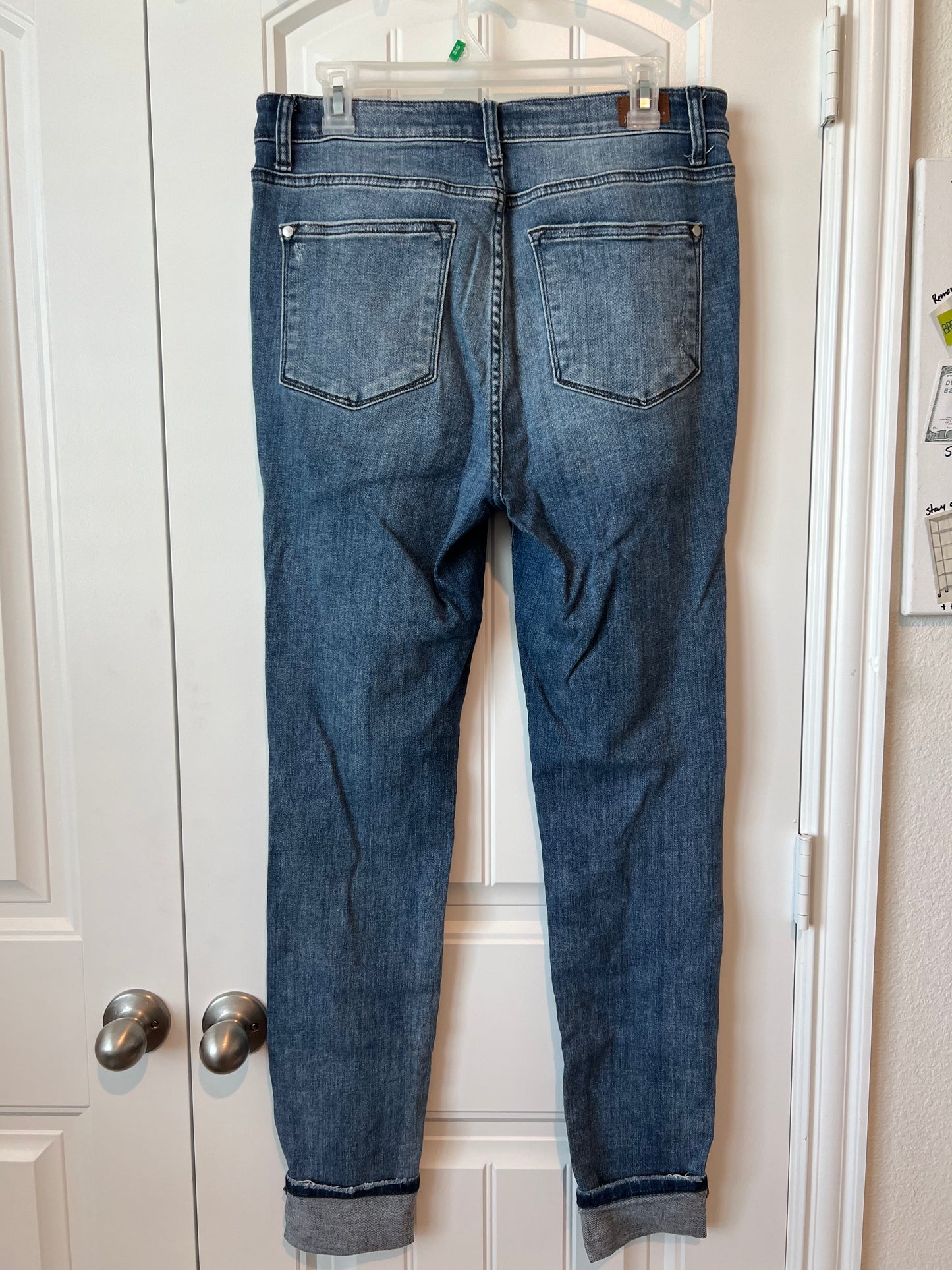 Judy Blue Skinny Fit Distressed Jeans