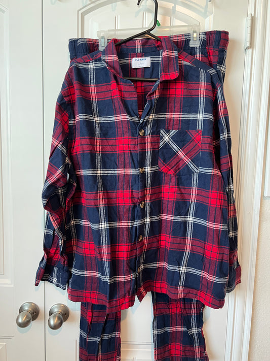Old Navy 2-piece Plaid Pajama Set