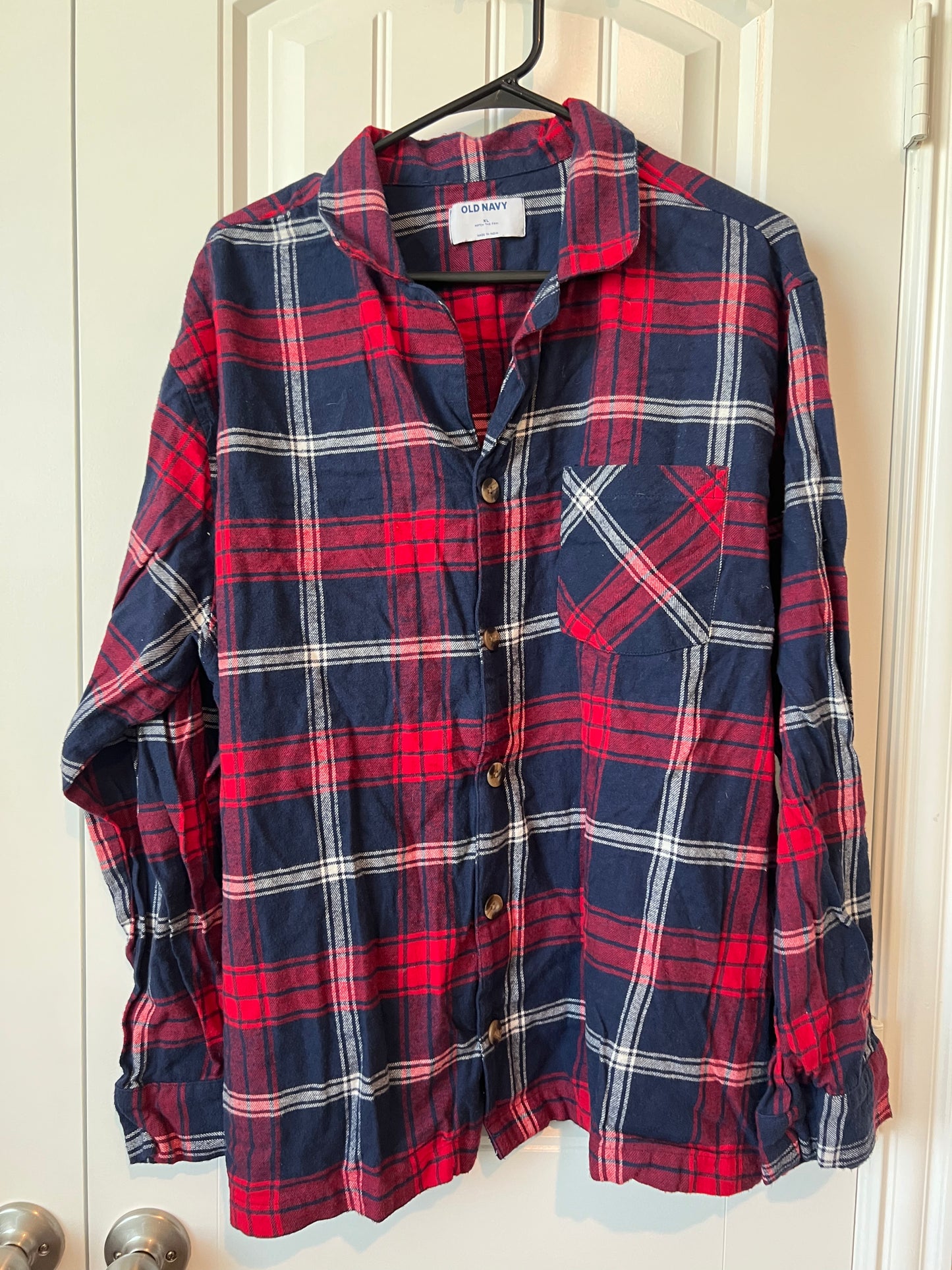 Old Navy 2-piece Plaid Pajama Set