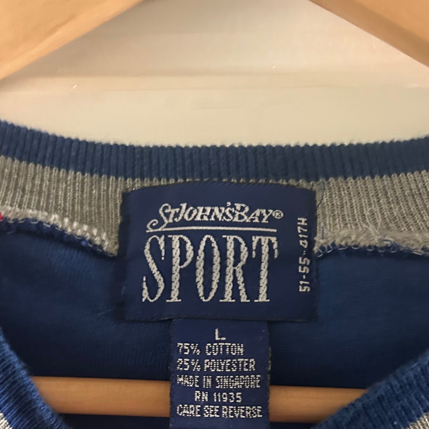 (Up)cycled Vintage Crewneck Texas Rangers