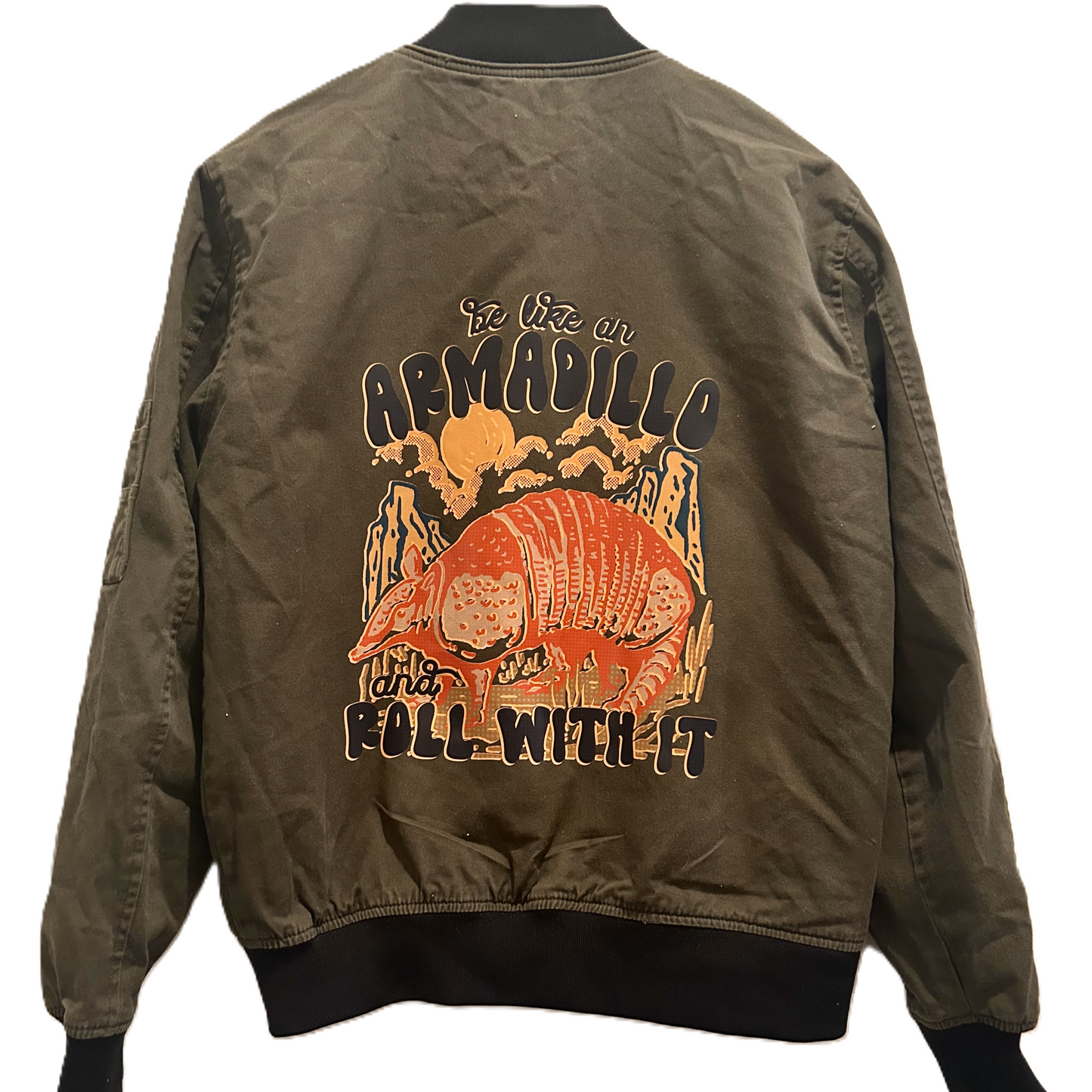 (Up)cycled Armadillo Bomber Jacket